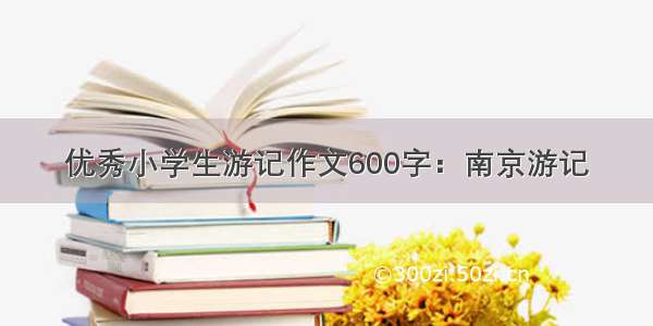 优秀小学生游记作文600字：南京游记