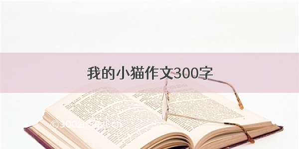 我的小猫作文300字