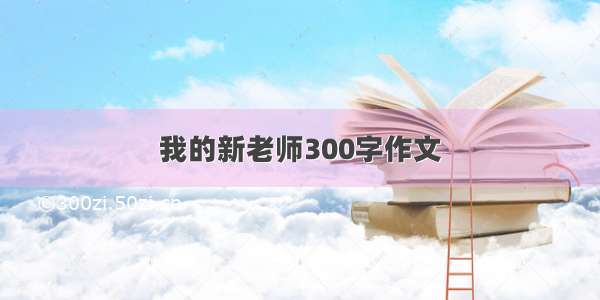 我的新老师300字作文