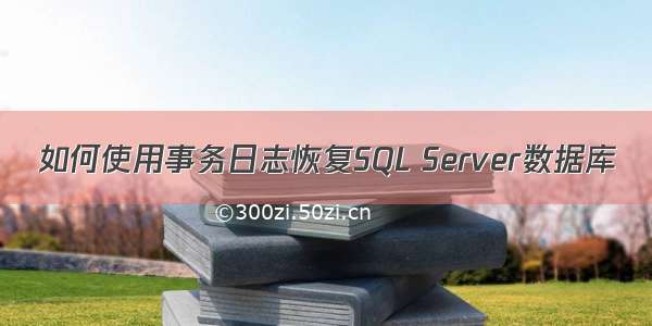 如何使用事务日志恢复SQL Server数据库