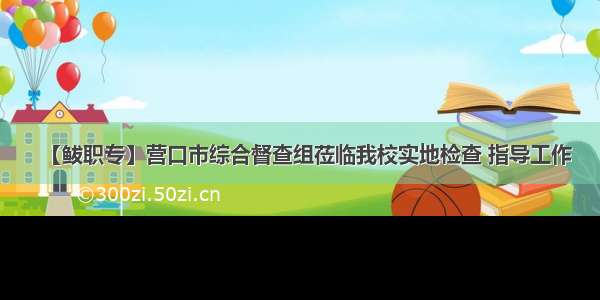 【鲅职专】营口市综合督查组莅临我校实地检查 指导工作