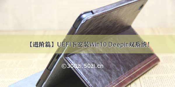 【进阶篇】UEFI下安装Win10 Deepin双系统！