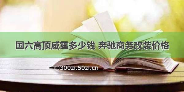 国六高顶威霆多少钱 奔驰商务改装价格