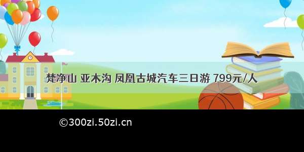 梵净山 亚木沟 凤凰古城汽车三日游 799元/人