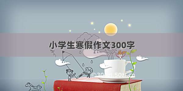 小学生寒假作文300字