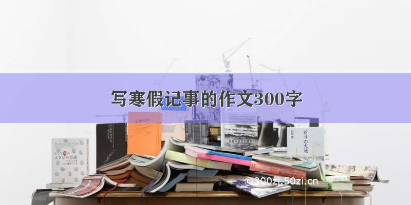 写寒假记事的作文300字