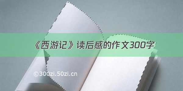 《西游记》读后感的作文300字