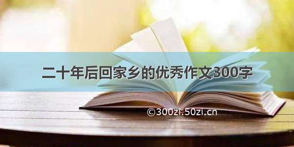 二十年后回家乡的优秀作文300字