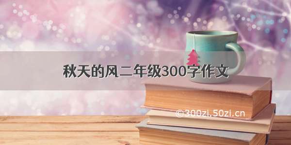 秋天的风二年级300字作文