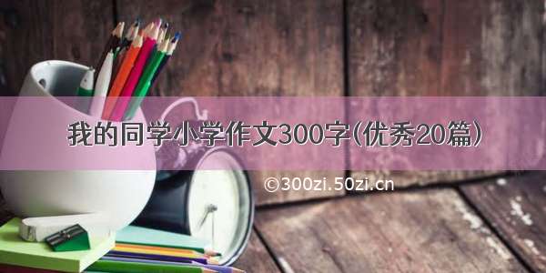 我的同学小学作文300字(优秀20篇)